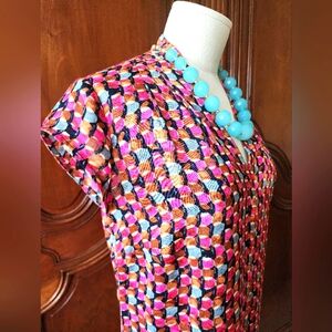 Worn Once- Nic + Zoe Summer Top!!🩷🩵🩷